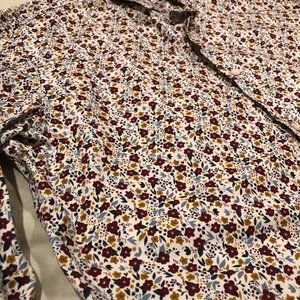 ZARA Men Flower Shirt M
